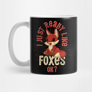 Funny Fox Lover Nature Wildlife Forest Animal Fox Mug